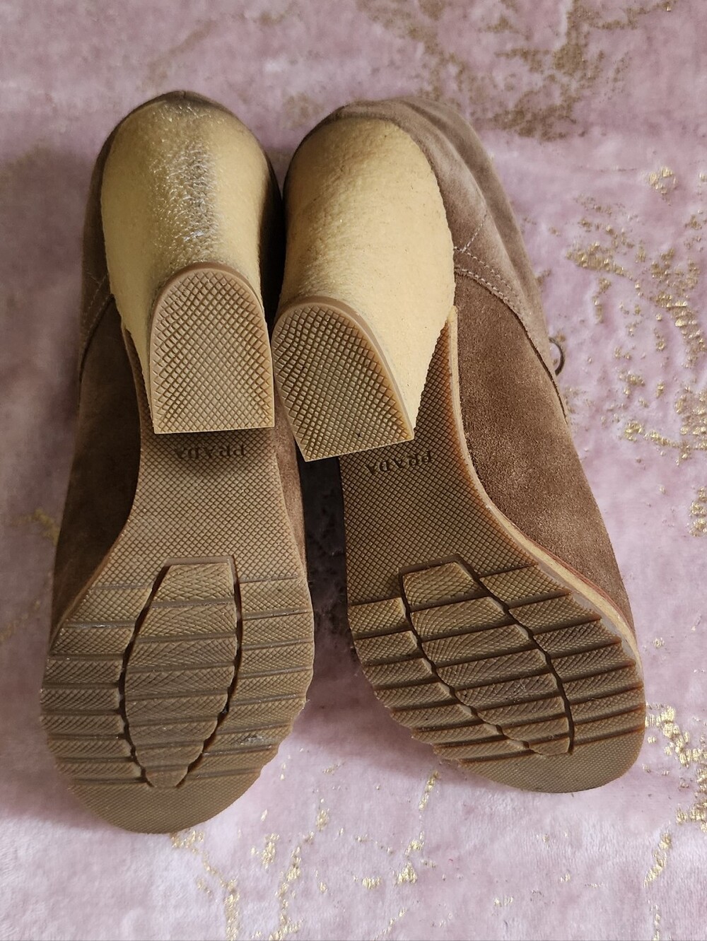 PRADA | Tan Suede Boots - Picture 15 of 15